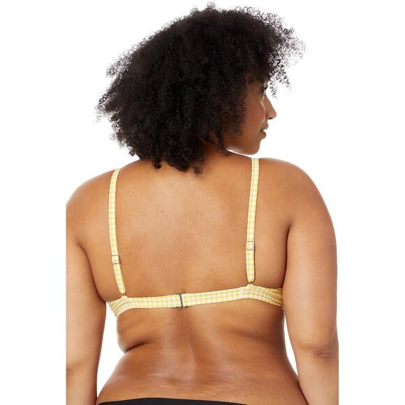 Madewell Balconette Bikini Top – Chamomile Tea Seersucker – Small – NWT - Picture 8 of 10